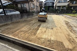 民間　新設駐車場工事 (2)