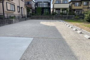 民間　新設駐車場工事 (4)